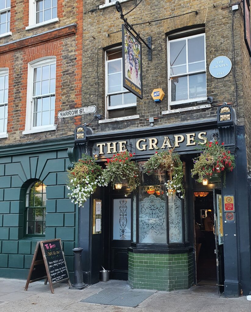 The Grapes pub