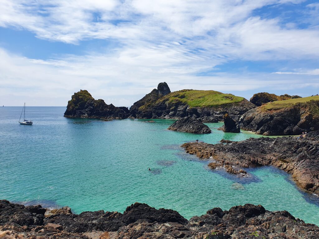 Kynance Cove in Cornwall